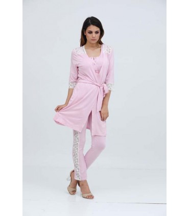 Robe de chambre dentelle