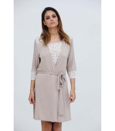 Robe de chambre dentelle