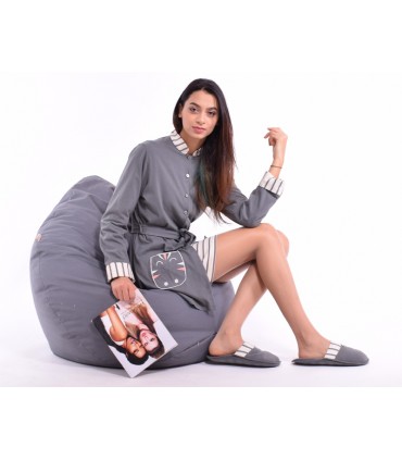 Robe de chambre - Pyjama - Thème Zebre