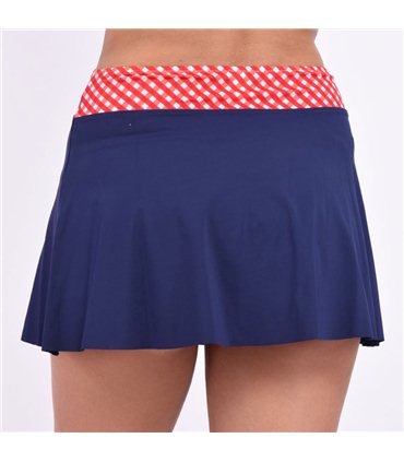 Jupette cloche Vilma- vichy