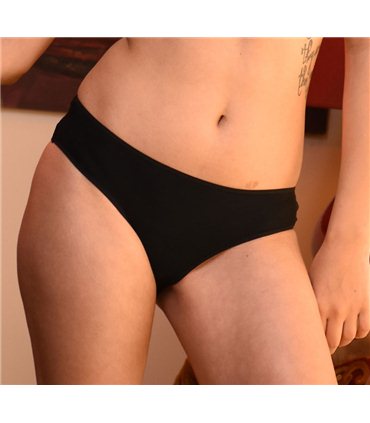 Slip taille basse microfibre