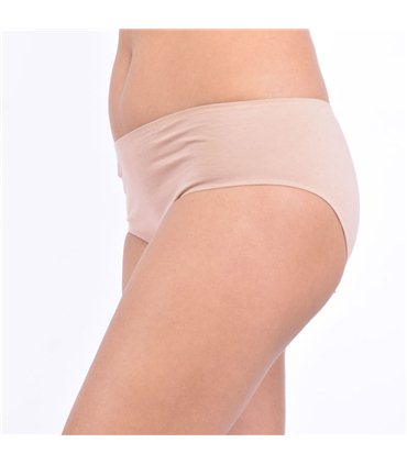 Slip taille haute sans couture sur cotés 
