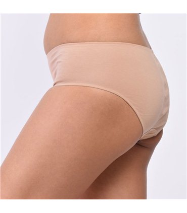 Slip taille haute sans couture sur cotés 