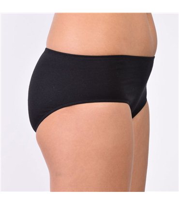 Slip taille haute sans couture sur cotés 