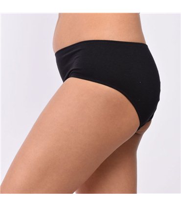 Slip taille haute sans couture sur cotés 