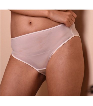 Slip taille haute échancré 