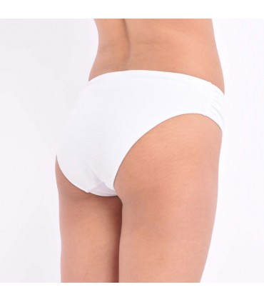 Slip basic piqué avec fronce coté